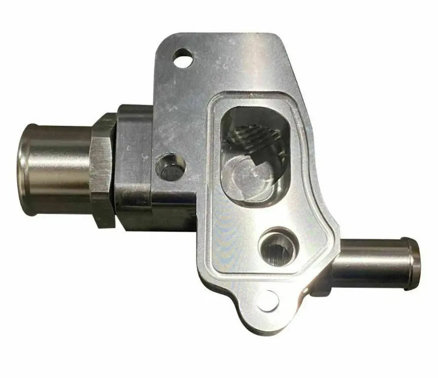 Jack Spania Racing K20 upper coolant housing standard hose fitting for Honda Acura Civic EG EK DC2 RSX engine part.