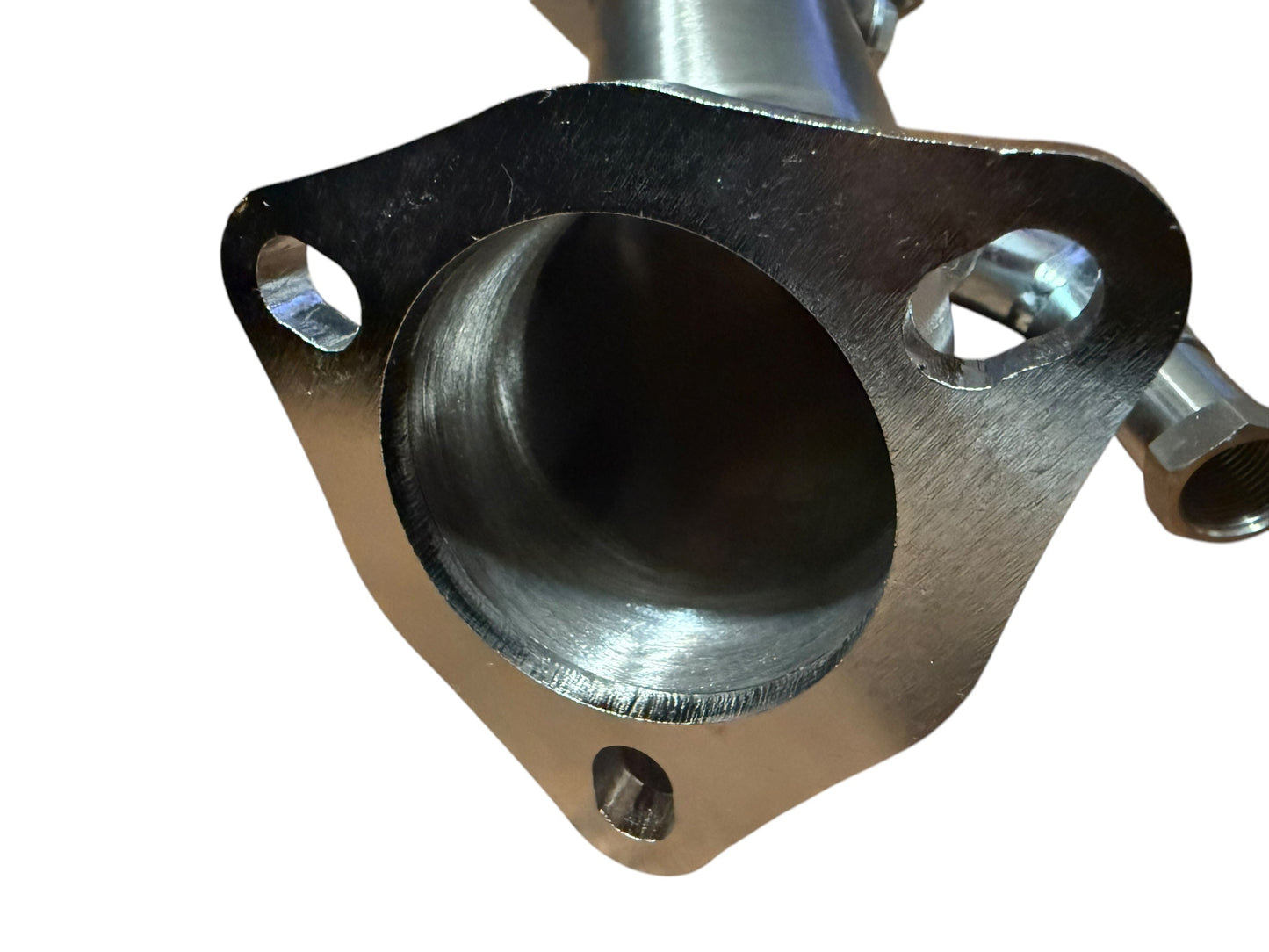 JackSpania Racing 2.5-inch bolt-on test pipe for Acura RSX Type S 2002-2006 exhaust parts, showing the metallic pipe with bolt connections.