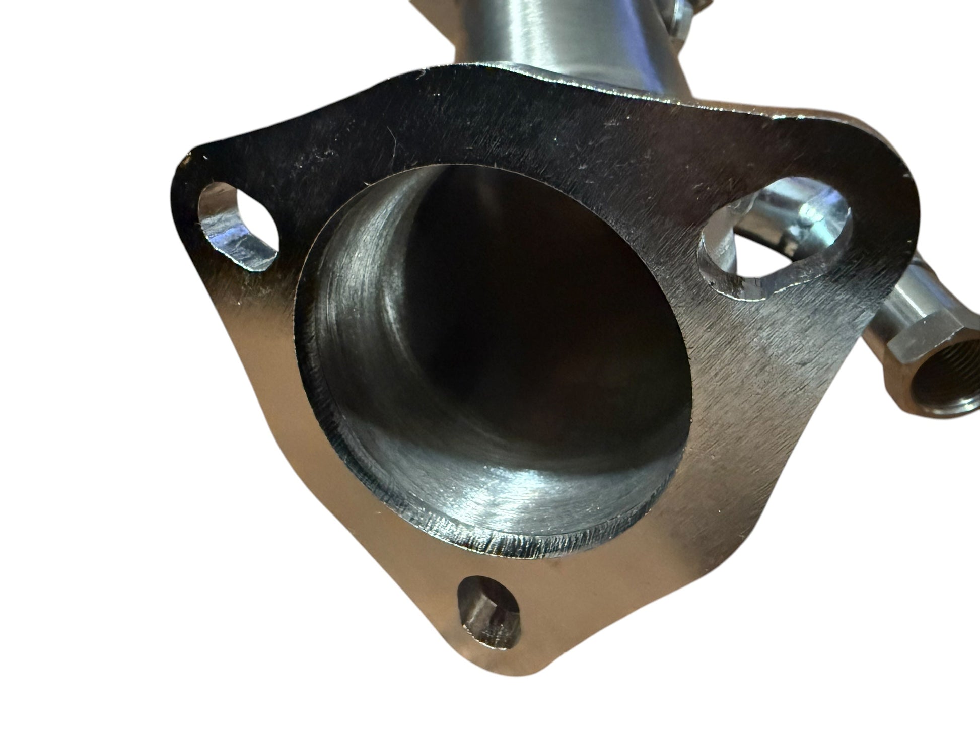 JackSpania Racing 2.5-inch bolt-on test pipe for Acura RSX Type S 2002-2006 exhaust parts, showing the metallic pipe with bolt connections.