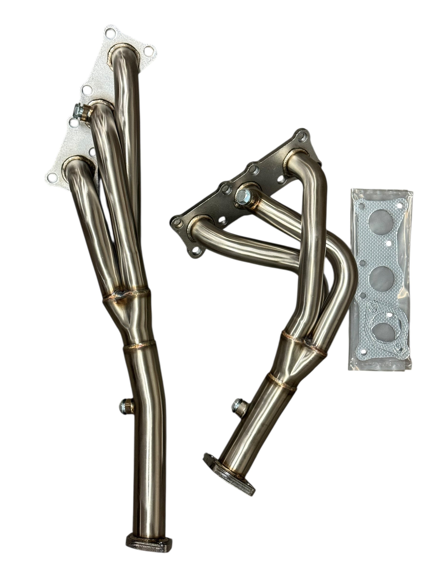 High flow exhaust headers for BMW E82, E90, E91, E92, E93 128i, 130i, 325i, 328i, 330i N51 N52 by JackSpania Racing