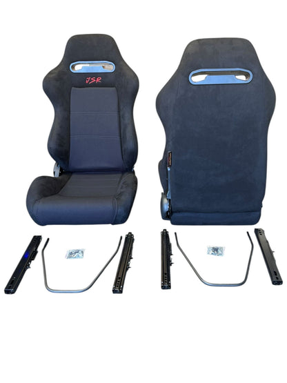 Reclinable slider seat for Recaro SR3 style Civic Integra DC2 EK9 EK EG ITR CTR by JackSpania Racing, showcasing the seat's adjustable mechanism.