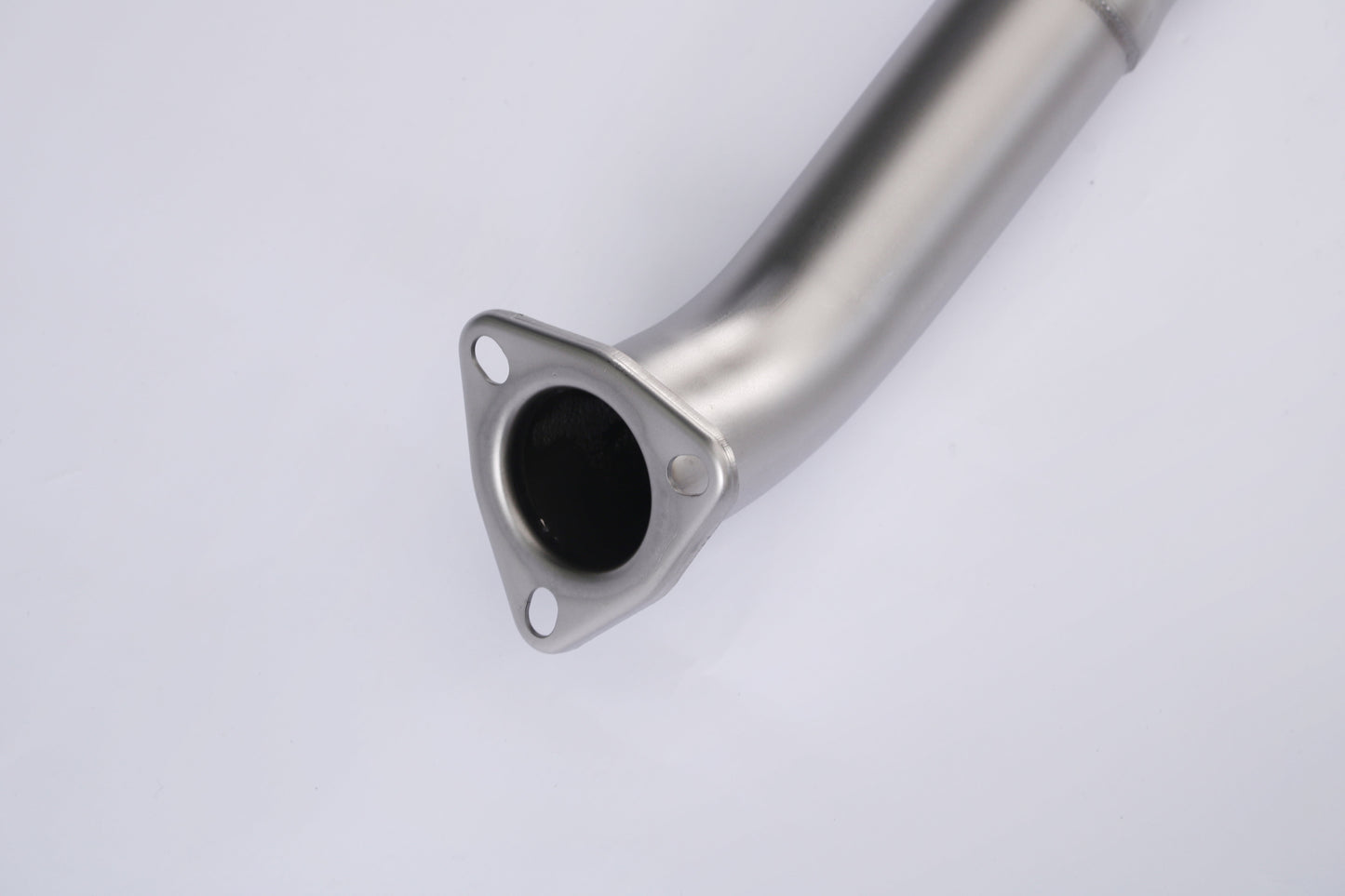 Honda Civic 1.5T Sedan valved cat-back performance exhaust system by JackSpania Racing, showcasing the polished metal exhaust pipes.