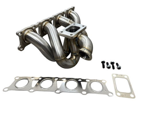 JackSpania Racing T3 turbo manifold for VW 1.8T Jetta Golf GTI GLI 337 with 44mm wastegate, exhaust part for turbocharger upgrade