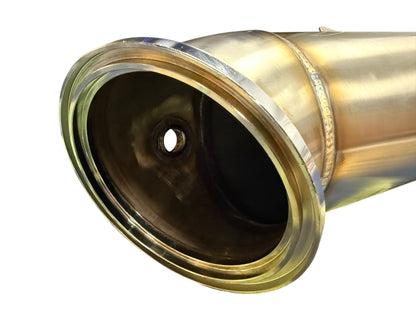 BMW G30 G32 B58 F30 F32 140I 240I 340I 440I 540I 640I 740I exhaust downpipe, JackSpania Racing cat delete downpipe.