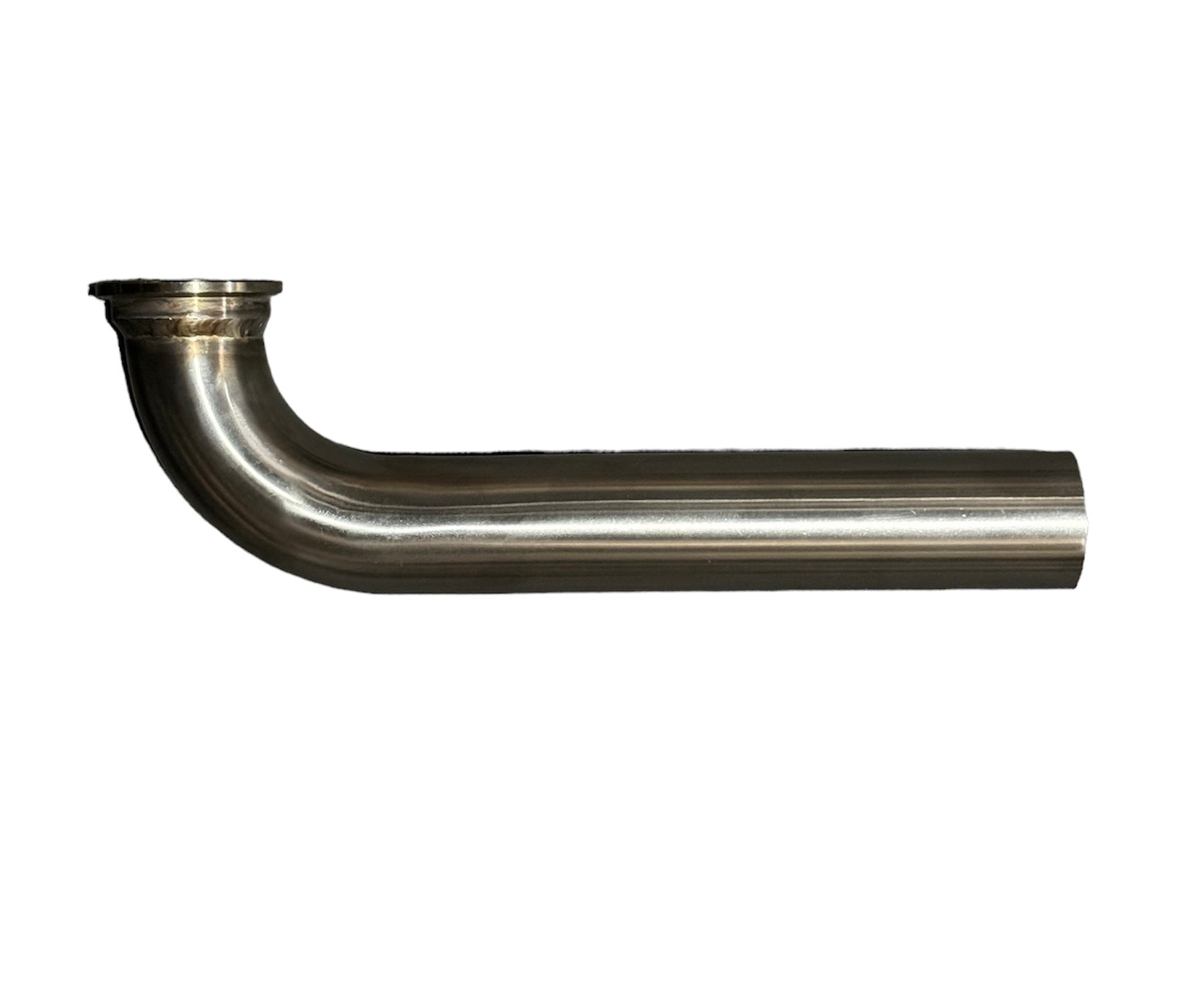 JackSpania Racing stainless steel wastegate dump tube in 38mm, 44mm, or 60mm size for TiAL fitment, engine performance part