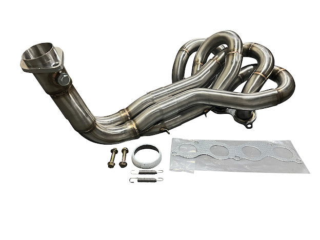 JackSpania Racing K Series K20 K24 RH Race K-Swap 4-2-1 Ramhorn Header for exhaust performance.