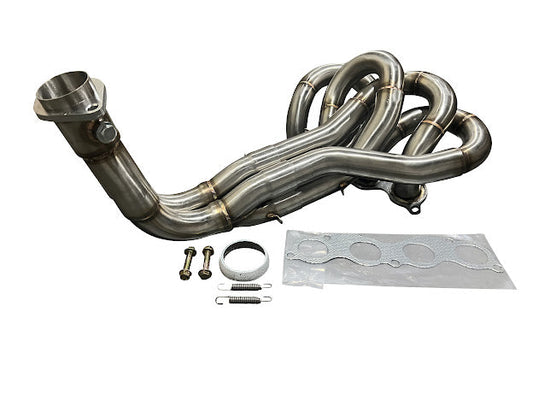 JackSpania Racing K Series K20 K24 RH Race K-Swap 4-2-1 Ramhorn Header for exhaust performance.