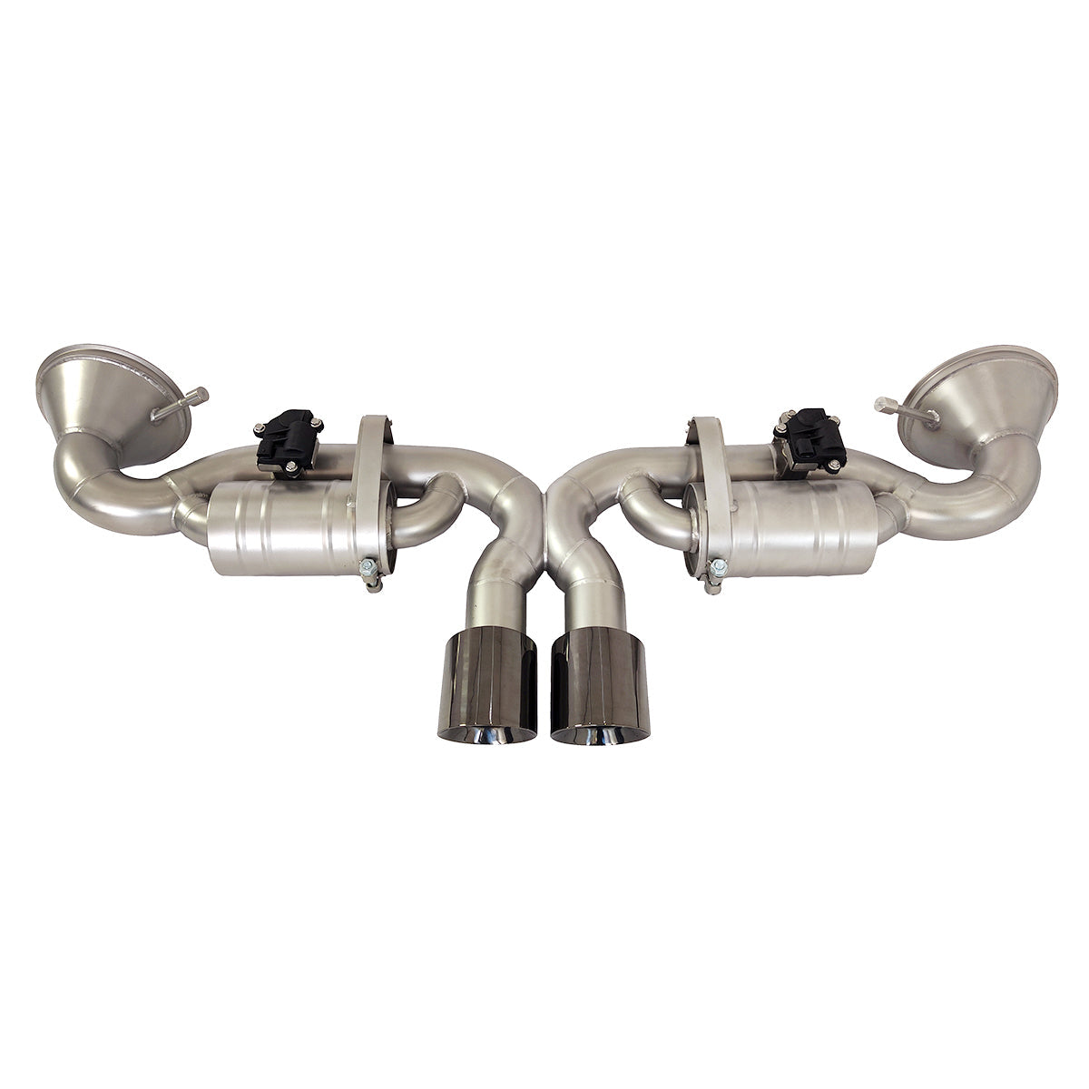 JackSpania Racing Porsche 911 GT3 GT3RS catback exhaust system with headers, valved performance upgrade for 991 and 992 models.