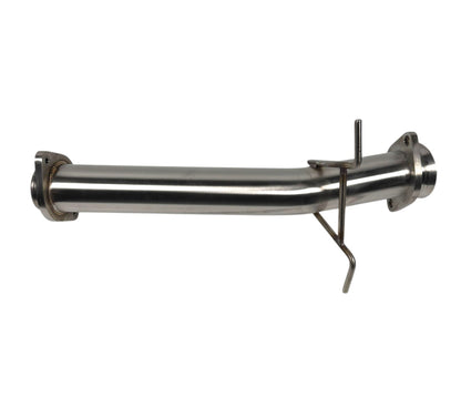 High flow Mazdaspeed3 test pipe by JackSpania Racing, an exhaust part for 2007-2014 MazdaSpeed3 vehicles.