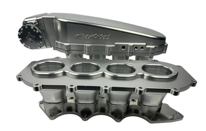 JackSpania Racing billet 90mm ultra side feed intake manifold kit for K-Series, B-Series, H-Series engines with 4 or 8 injectors.