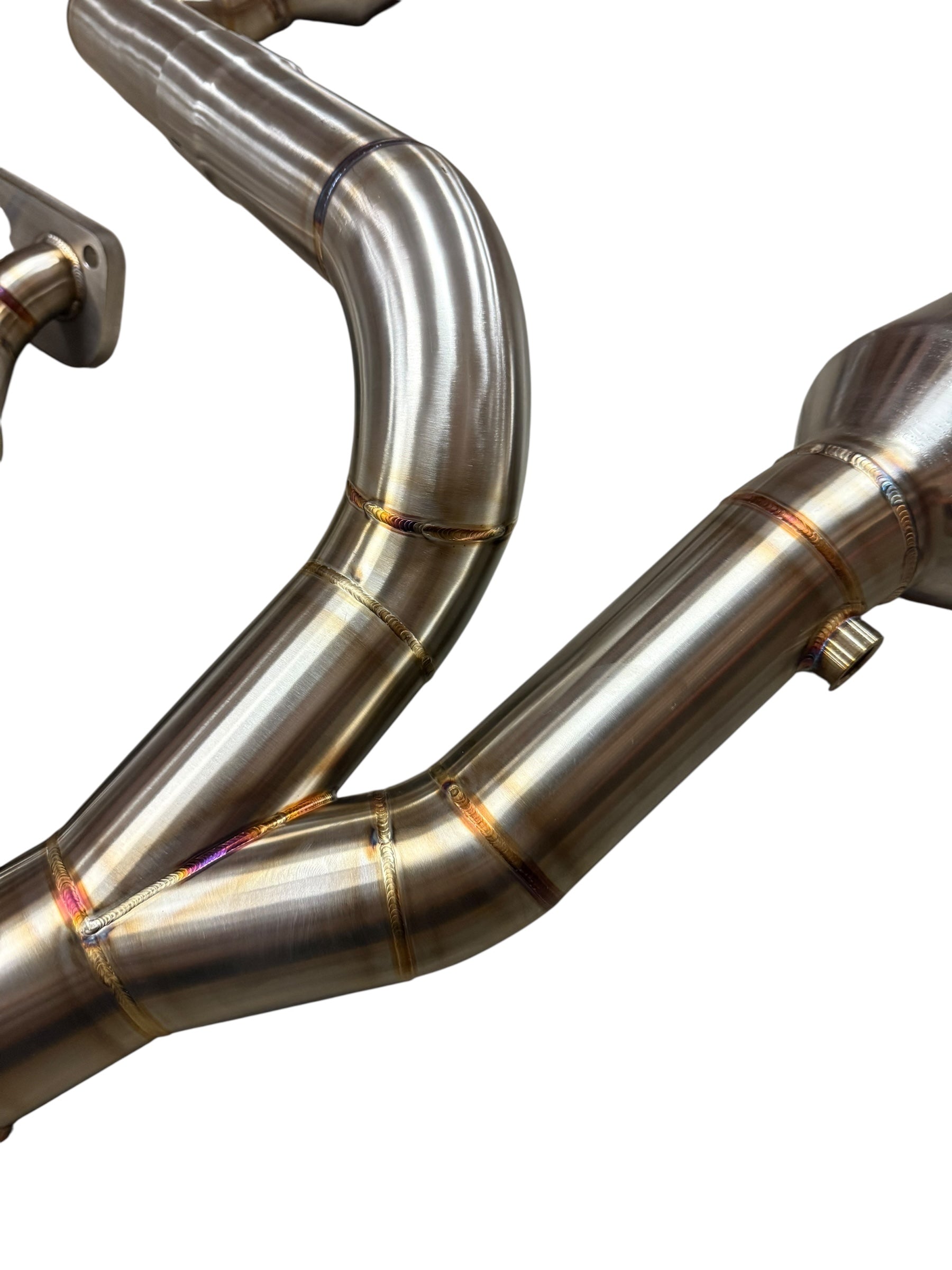 Jeep Wrangler 392 2021+ Long Tube Headers & Catted Y-Pipe 316 Stainless Steel
