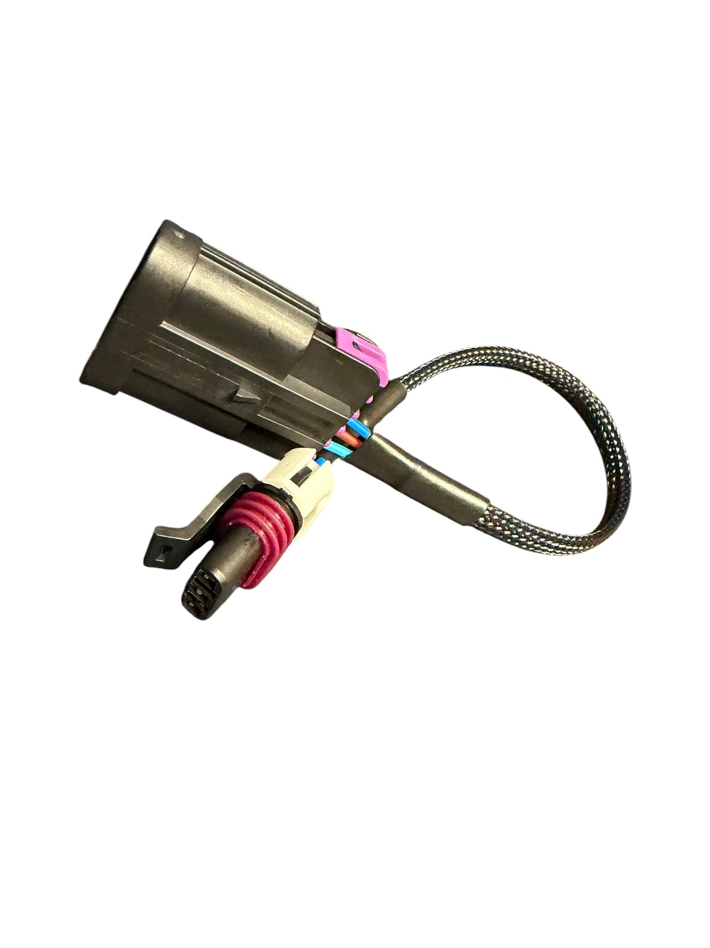 JackSpania Racing GM LS VVT to Non-VVT camshaft position sensor adapter wiring harness for Gen IV LS engines, engine parts.