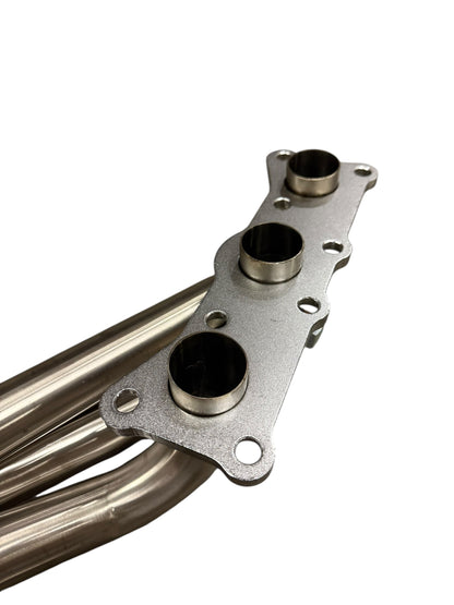 High flow exhaust headers for BMW E82, E90, E91, E92, E93 128i 130i 325i 328i 330i N51 N52 by JackSpania Racing