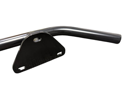 JackSpania Racing tubular rear crash bash bar mount with mounting bolts for Scion FRS, Subaru BRZ, and GT86 suspension parts.