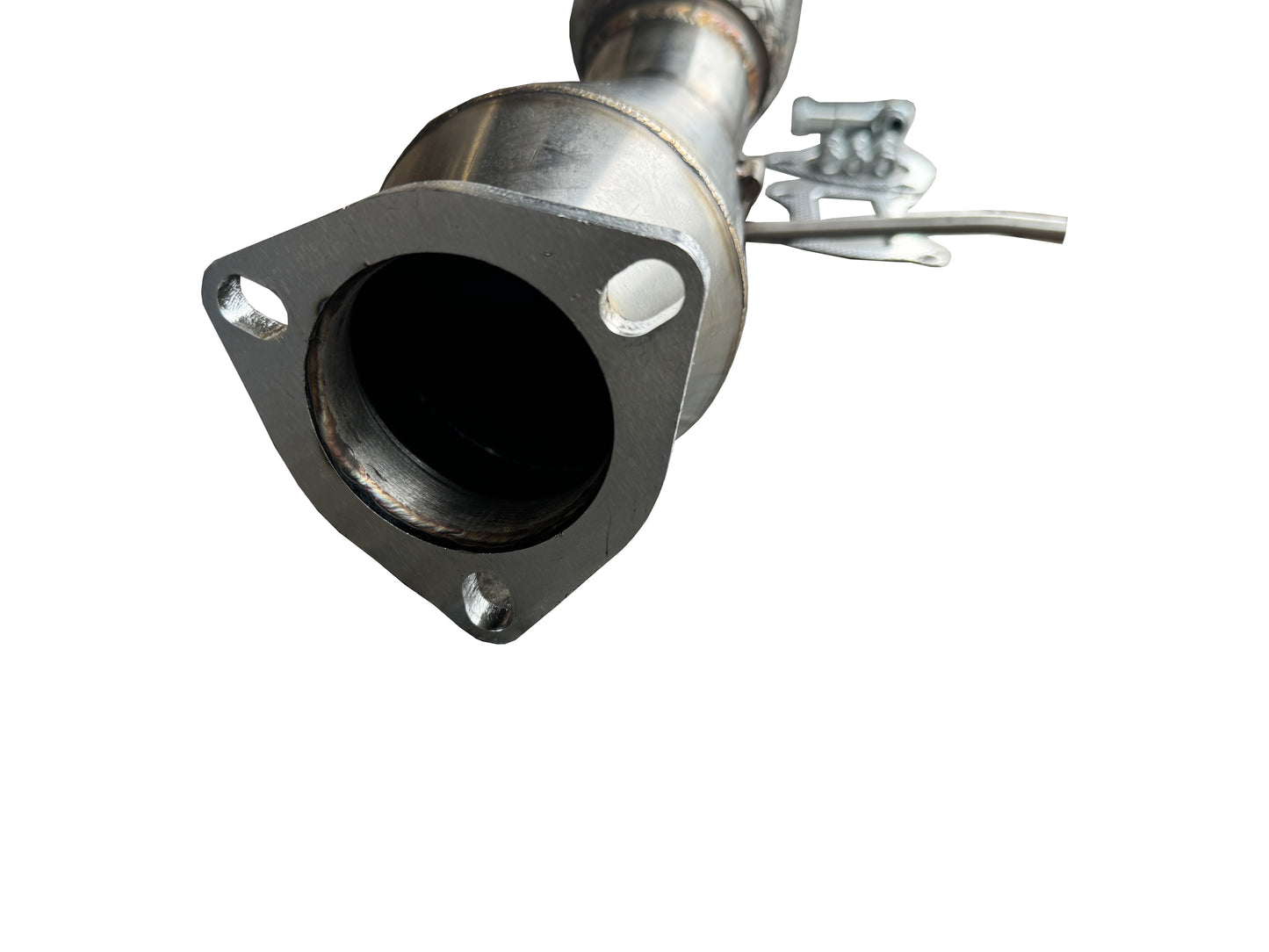 JackSpania Racing K Series Megaphone Header Downpipe for 2012-2015 Civic Si and 2013-2015 Acura ILX, cast bellmouth exhaust part