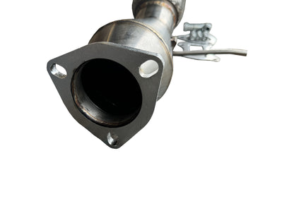JackSpania Racing K Series Megaphone Header Downpipe for 2012-2015 Civic Si and 2013-2015 Acura ILX, cast bellmouth exhaust part