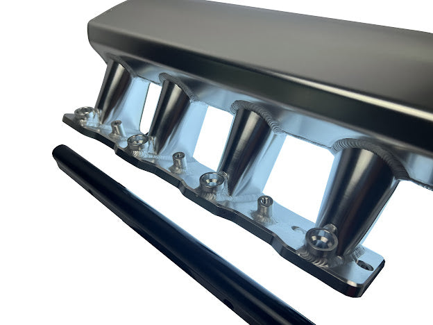 LS Low  Metal Fabricated Intake Manifold LS1 102mm Cathedral - JackSpania Racing