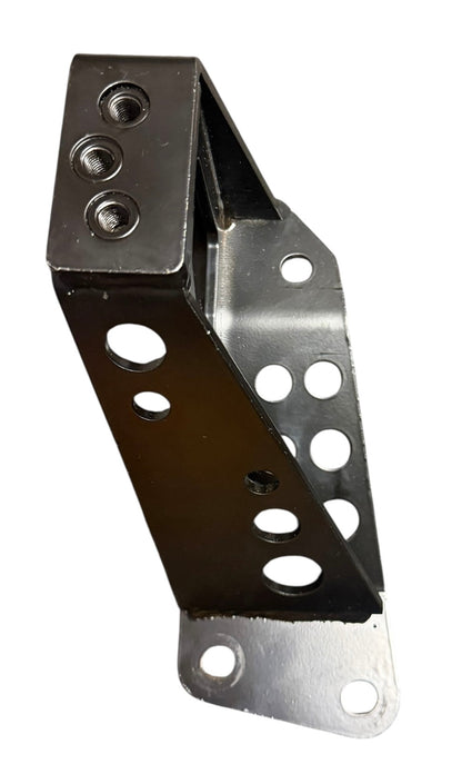 Jack Spania Racing K20 K24 motor mount transmission bracket for Honda Integra DC2 and EG models, engine swap compatible.