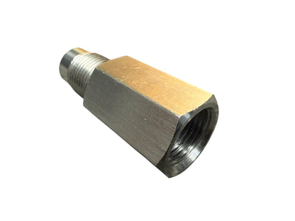 JackSpania Racing oxygen sensor M18 x 1.5 extender spacer adapter for catalytic converter and exhaust system, with CEL sensor bung.