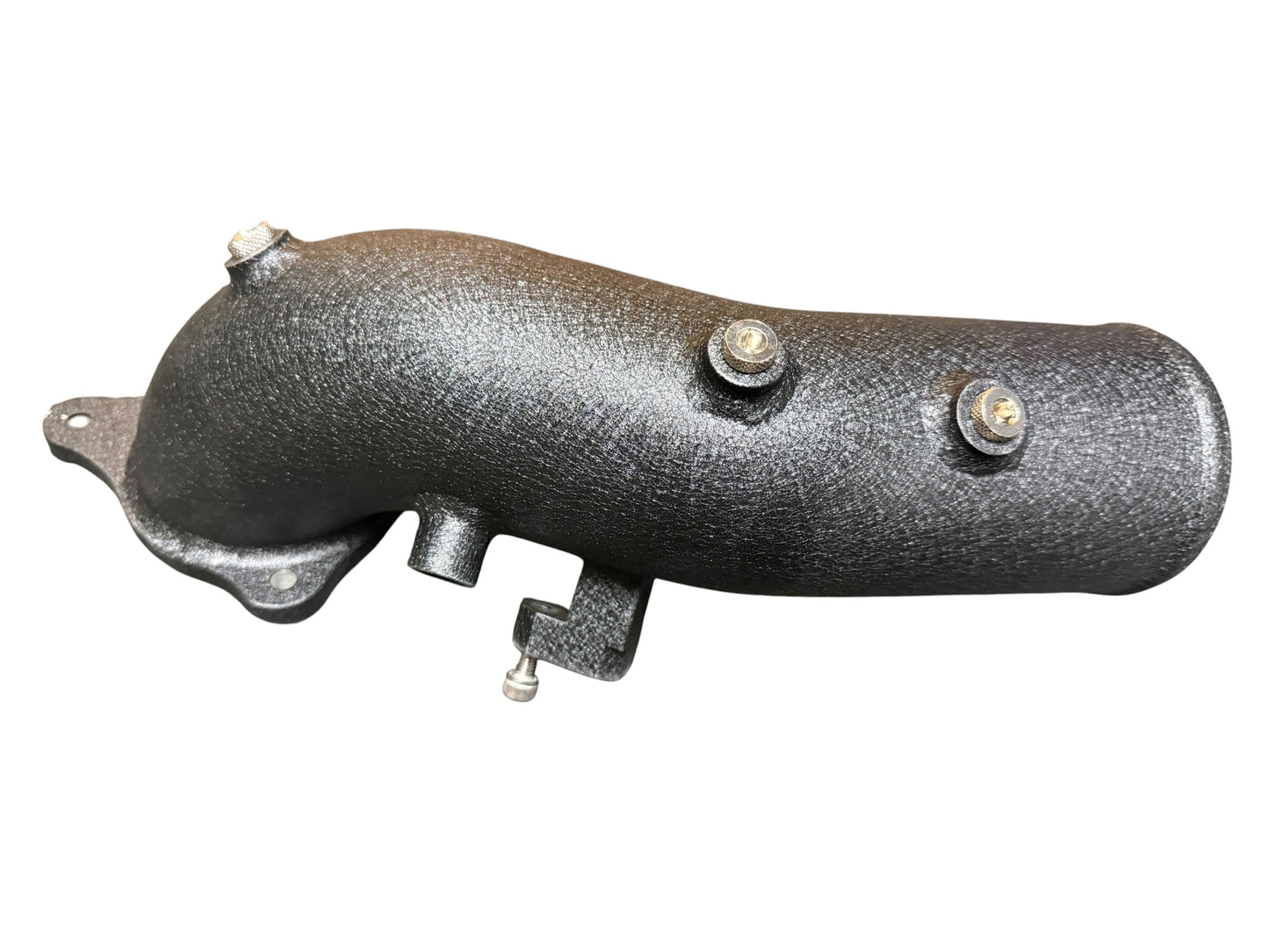 JackSpania Racing turbo charge pipe upgrade kit for BMW G20/G29 and Toyota GR Supra A90 B58 engine, featuring high-performance engine parts.