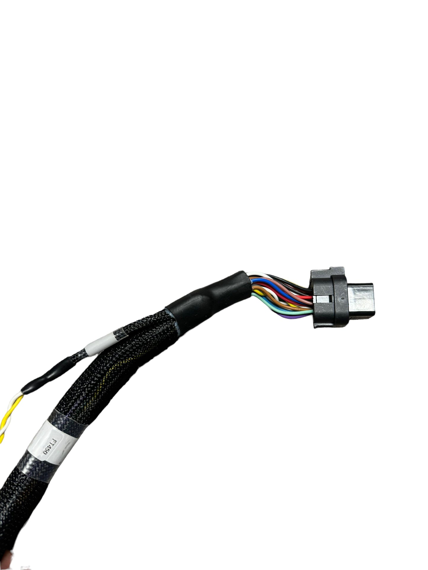 Universal engine harness for FuelTech FT450 FT550 ECU, compatible with 4-cylinder engines, by JackSpania Racing.