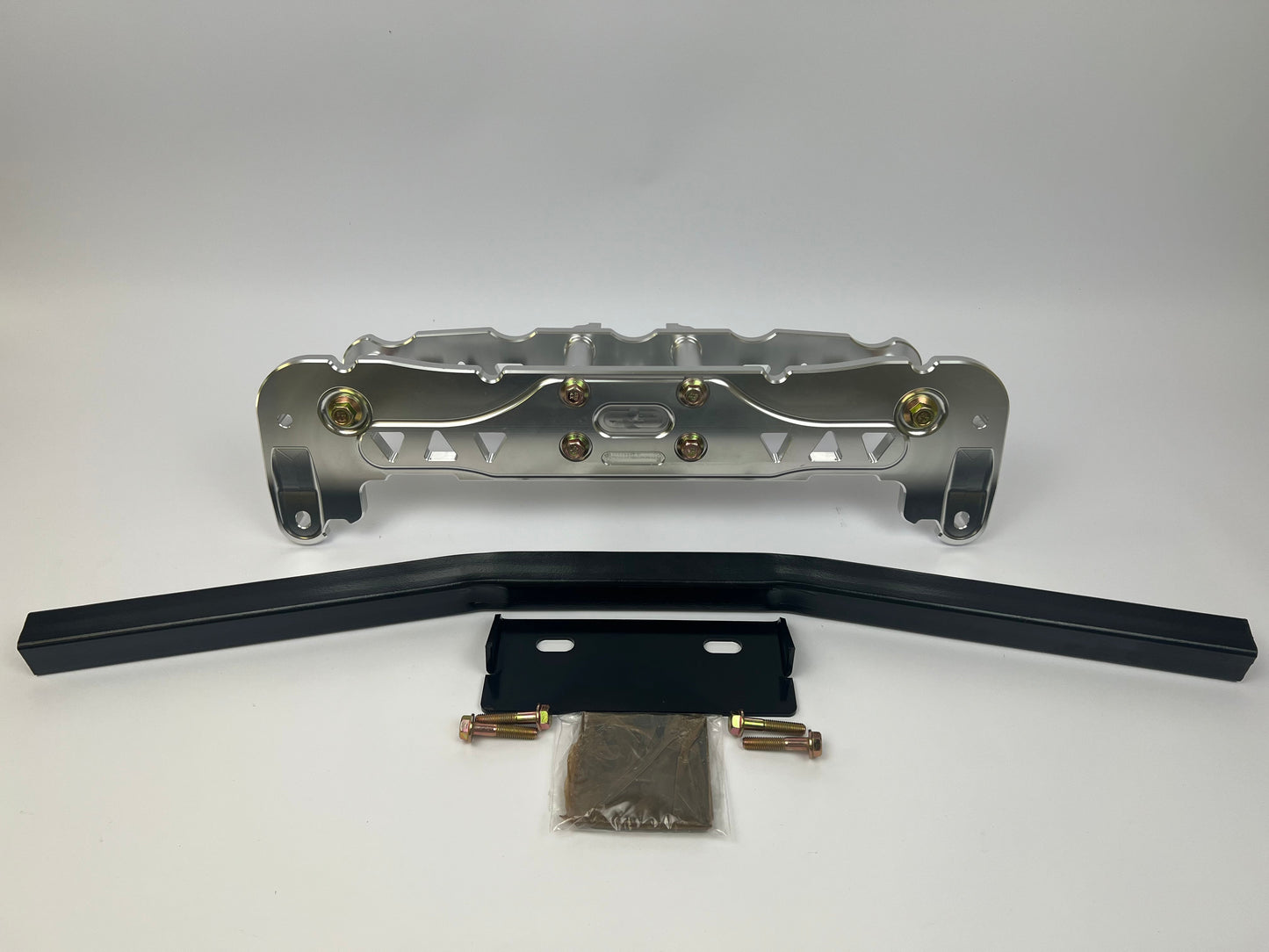 JackSpania Racing rear differential diff brace mounting kit for Acura RSX Type S Civic EM2 AWD transmission parts, shown installed.