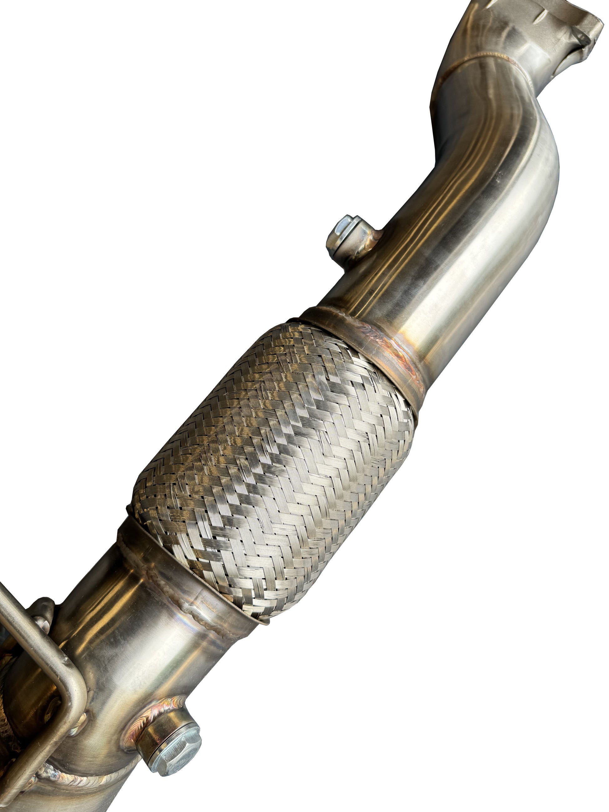 JackSpania Racing K Series Megaphone Header Downpipe for 2012-2015 Honda Civic Si and 2013-2015 Acura ILX cast bellmouth exhaust part