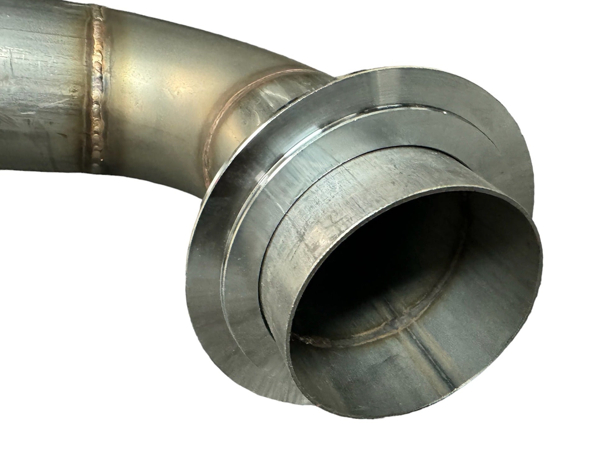 3.5-inch downpipe exhaust part from JackSpania Racing for GM GMC Sierra Chevrolet Silverado Duramax L5P 2017-2023