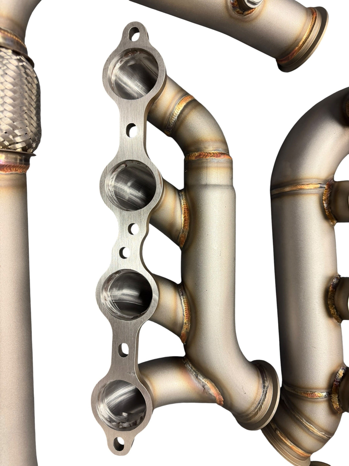 Heavy duty JackSpania Racing turbo kit with intercooler for 1999-2013 Chevy Silverado and GMC Sierra LS engine installation.