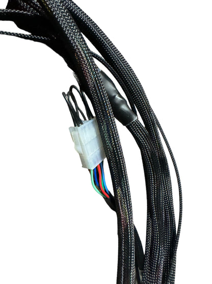 Universal engine harness for FuelTech FT450 and FT550 ECU, compatible with 4-cylinder engines, by JackSpania Racing.