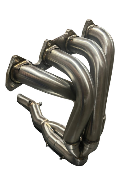 JackSpania Racing CRV RD1 TA header for Honda B series, stainless steel, 2.5 to 3 inch exhaust part for 1997-2001 models.