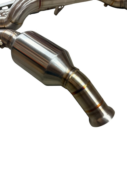 Jeep Wrangler 392 2021+ Long Tube Headers & Catted Y-Pipe 316 Stainless Steel
