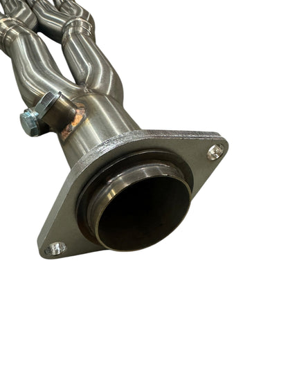 JackSpania Racing H2B header for H Series swap, SP 4-2-1 exhaust manifold for H22A and F20B engines, metal construction
