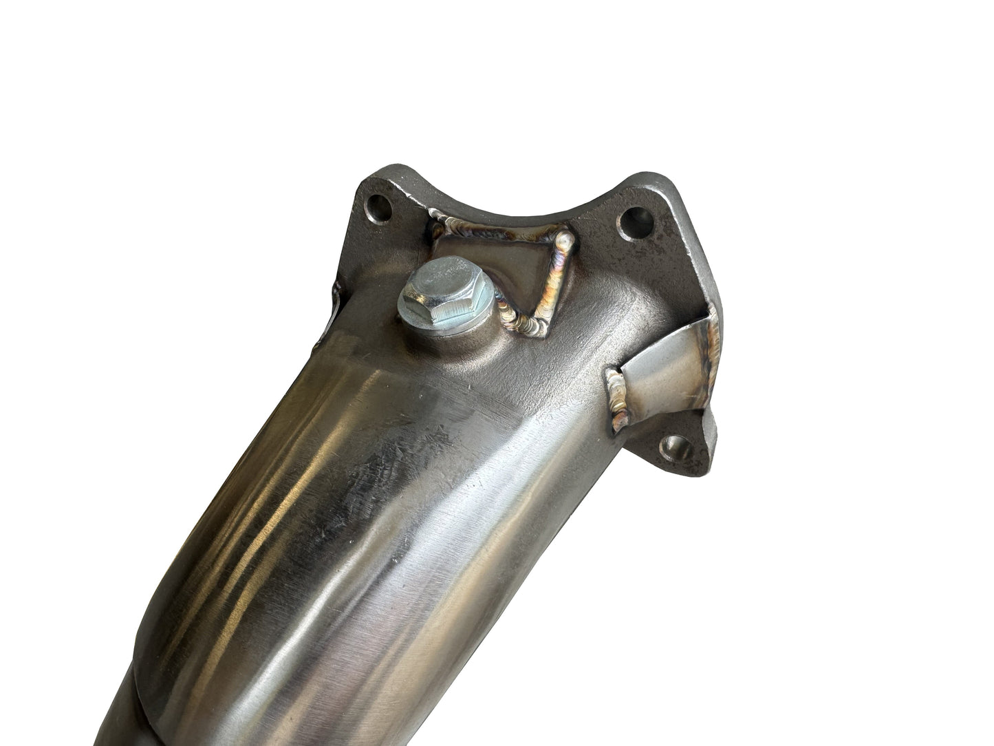 JackSpania Racing K Series Megaphone header downpipe for 2012-2015 Civic Si and 2013-2015 Acura ILX, cast bellmouth exhaust part