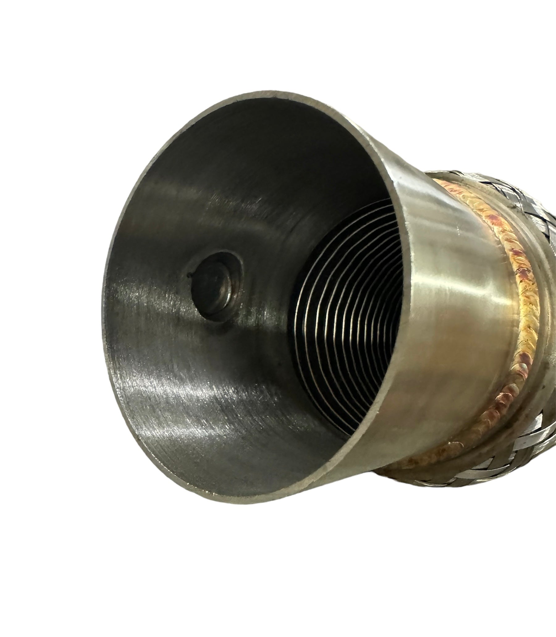 Jack Spania Racing B Series turbo manifold downpipe for Honda Civic GSR B16 B18 B20, 44mm, 4-bolt V-band, exhaust part