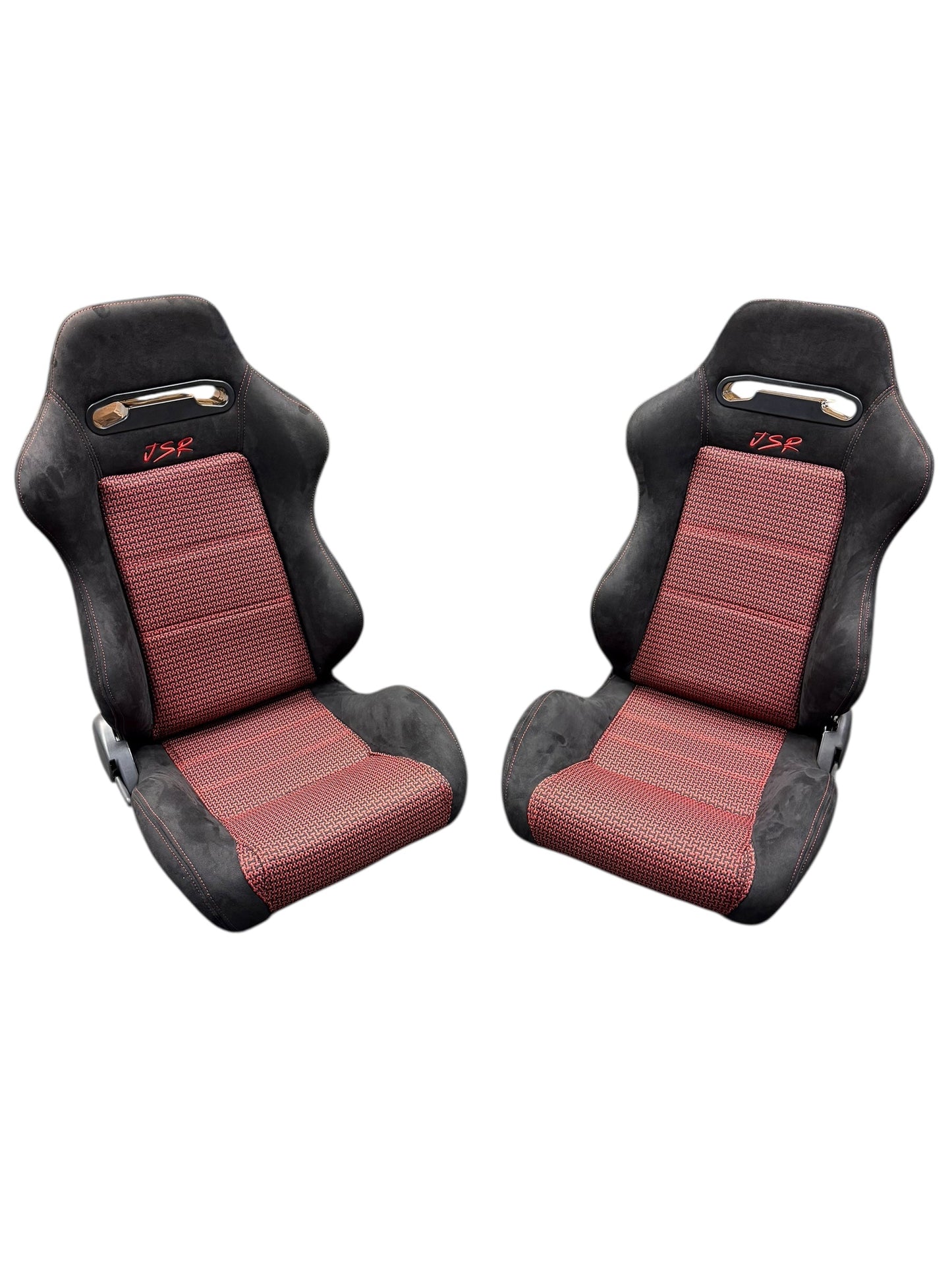 Reclinable slider seats for Recaro SR3 style, compatible with Honda Civic Integra DC2 EK9 EK EG ITR CTR, by JackSpania Racing