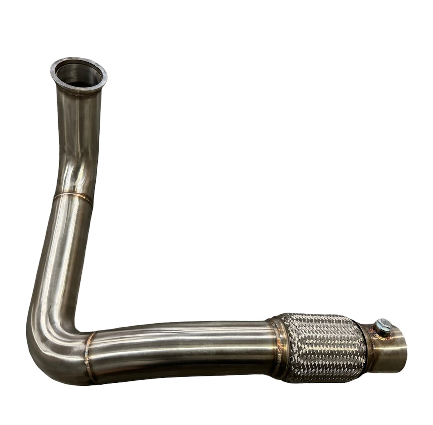 Jack Spania Racing B Series Turbo Manifold Downpipe for GSR B16 B18 B20 Civic Si DC2 EG EK, 44mm 4-bolt V-band exhaust part