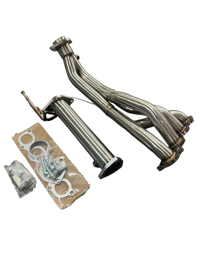 Honda Civic Si K20 K24 K-Series Tri-Y 2.5" header exhaust by Jack Spania Racing for 06-11 8th Gen FA5 and FG2 models.