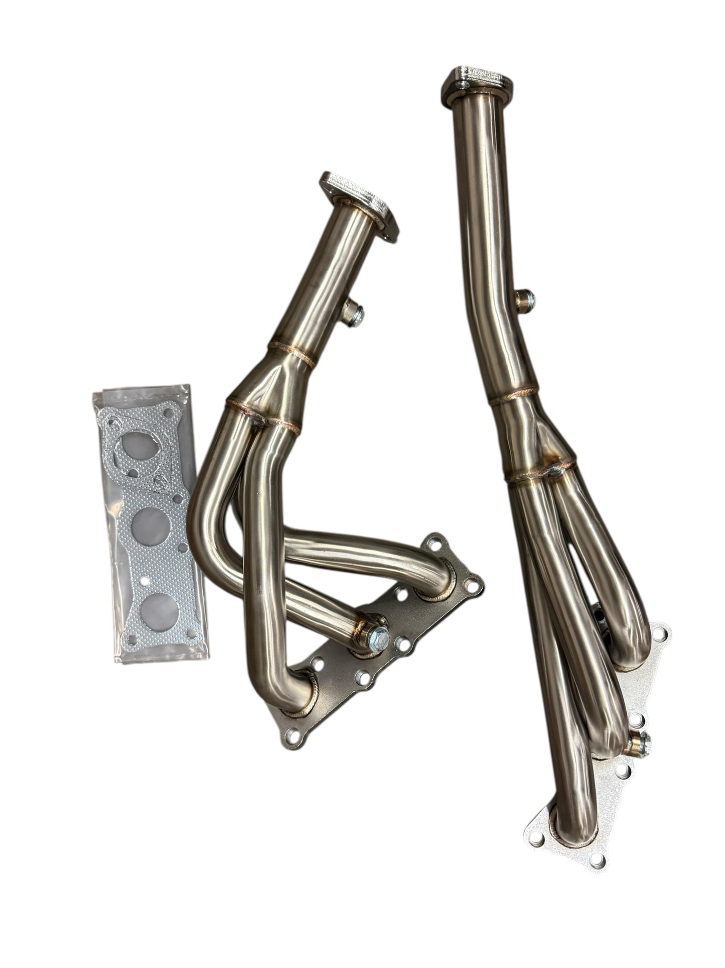 High flow headers for BMW E82 E90 E91 E92 E93 128i 130i 325i 328i 330i N51 N52 exhaust parts by JackSpania Racing