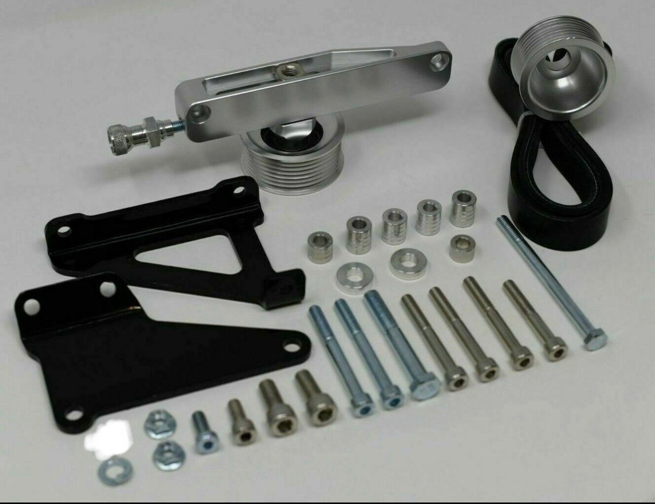 Jack Spania Racing K Series AC PS Eliminator Pulley Kit for Honda Acura K20 K24 K Swap RSX Type S engine parts