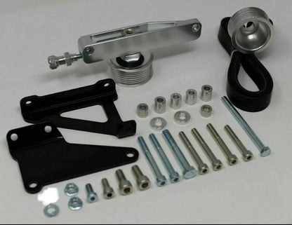 Jack Spania Racing K Series AC PS Eliminator Pulley Kit for Honda Acura K20 K24 K Swap RSX Type S engine parts
