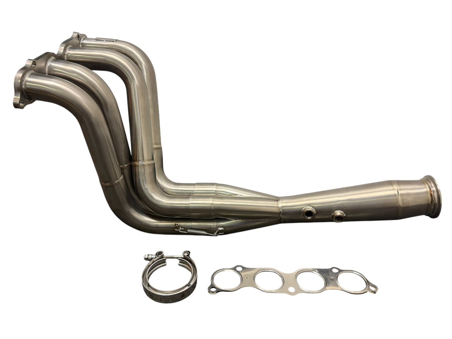Titanium K Series K20 K24 Megaphone Pipe Exhaust 3-inch 4-1 Tri-Y for EK and EG Honda models by Jack Spania Racing