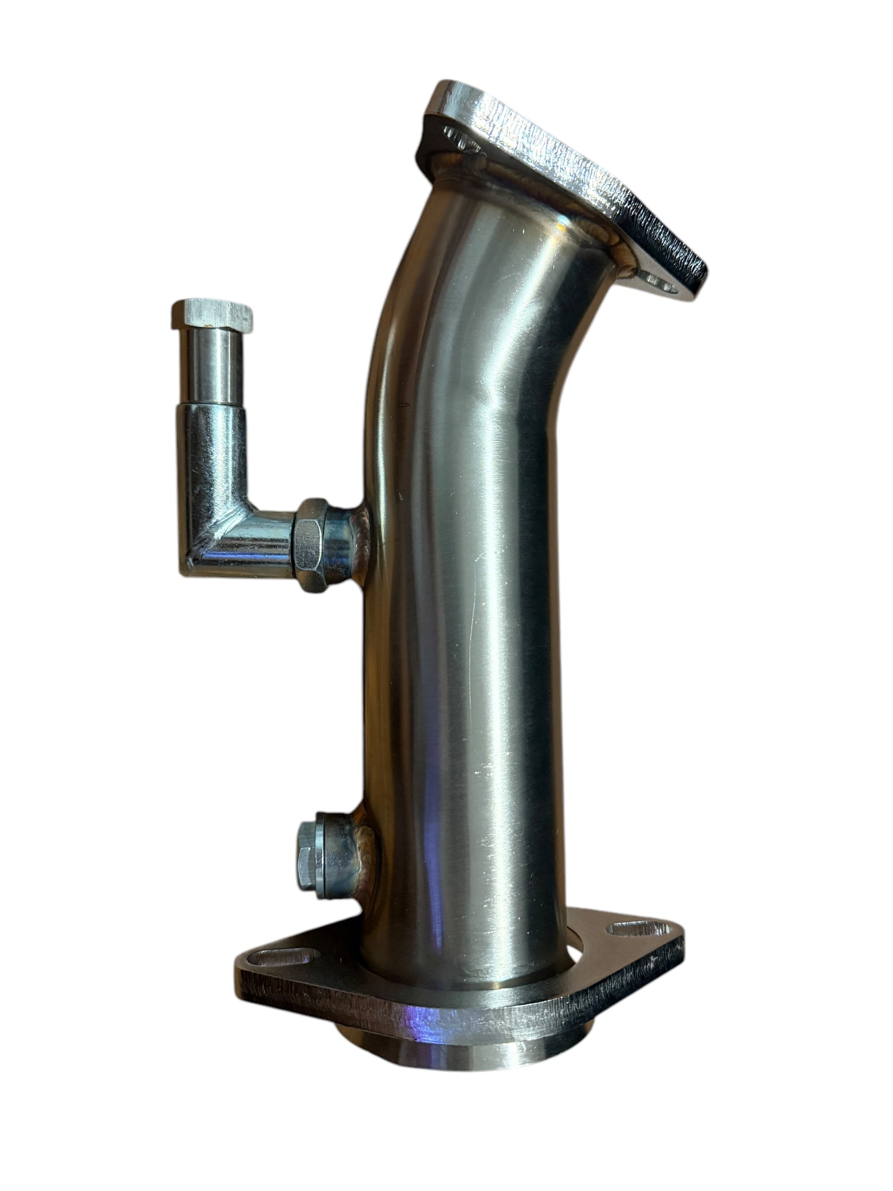 JackSpania Racing 2.5-inch bolt-on test pipe for Acura RSX Type S 2002-2006, showing the stainless steel exhaust component.