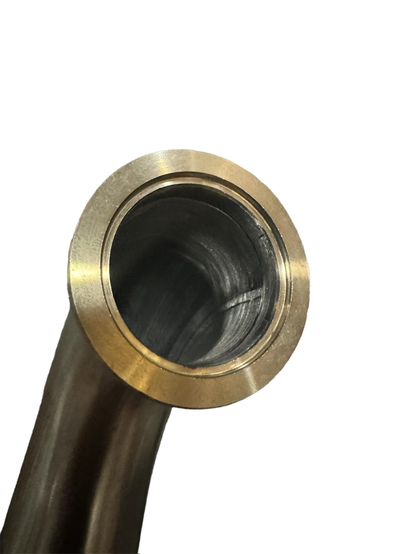 JackSpania Racing stainless steel wastegate dump tube in 38mm, 44mm, or 60mm size, compatible with TiAL fitment, for engine performance.
