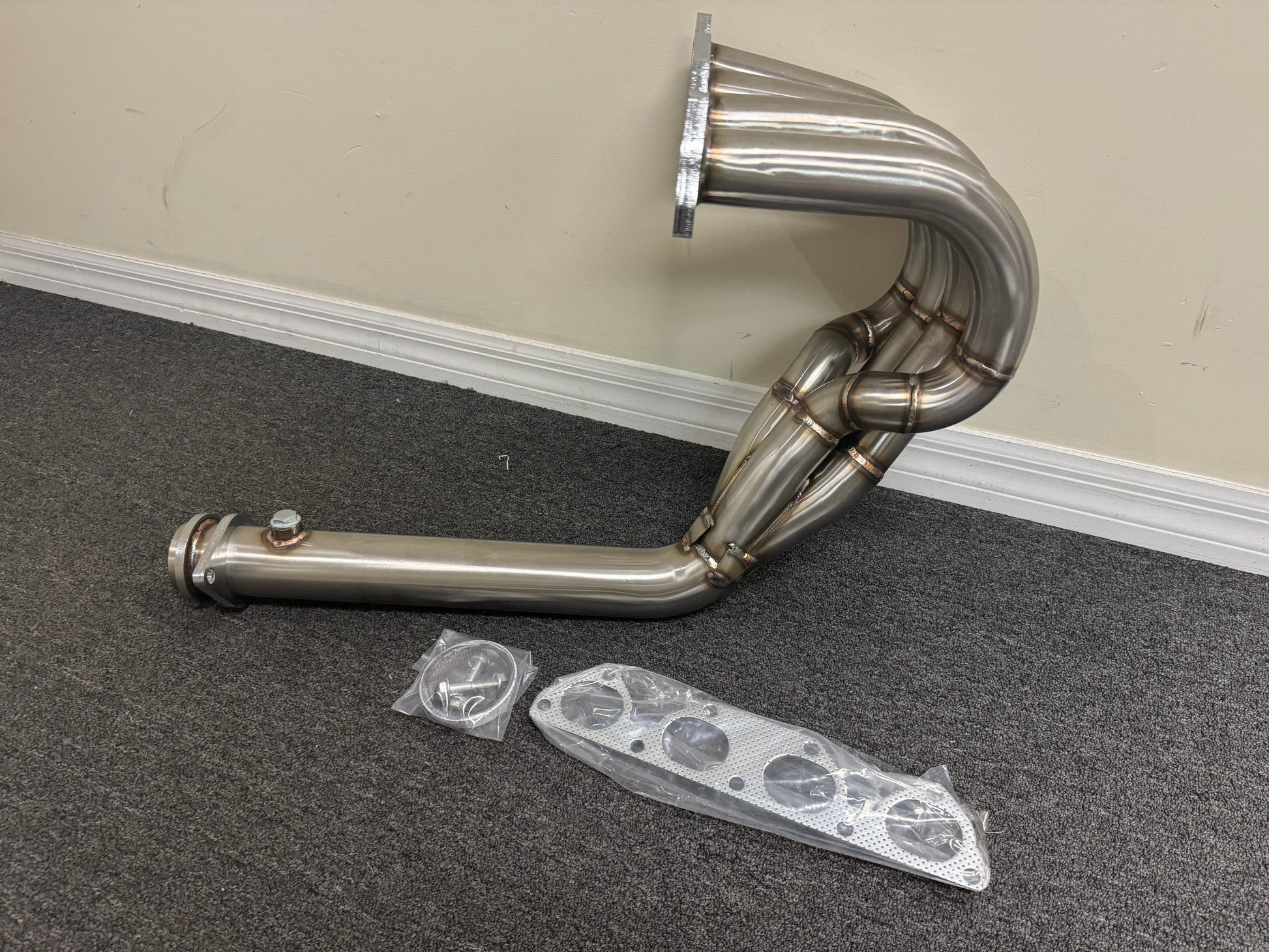 JackSpania Racing Randy Monroe RF V3 B Series Swap big tube style 4-1 header for B16, B18, B20, EG, EK, DC2 exhaust parts