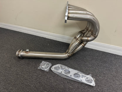 JackSpania Racing Randy Monroe RF V3 B Series Swap big tube style 4-1 header for B16, B18, B20, EG, EK, DC2 exhaust parts