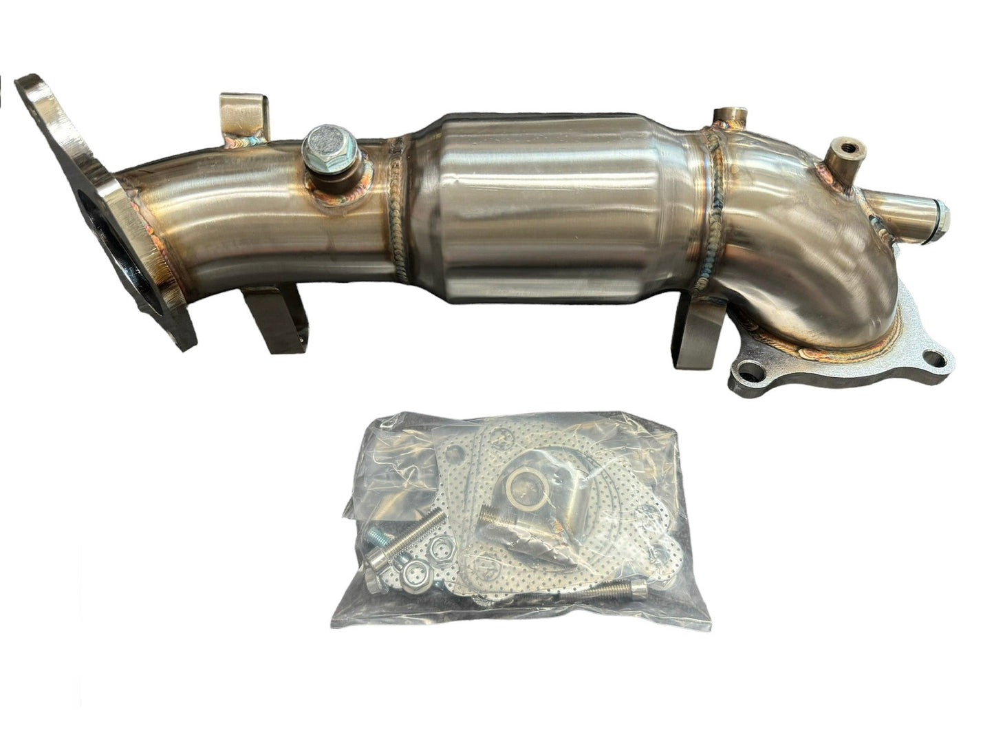 Downpipe Front Pipe For Honda Civic Type R FK8 2017+ Catted 2.0T