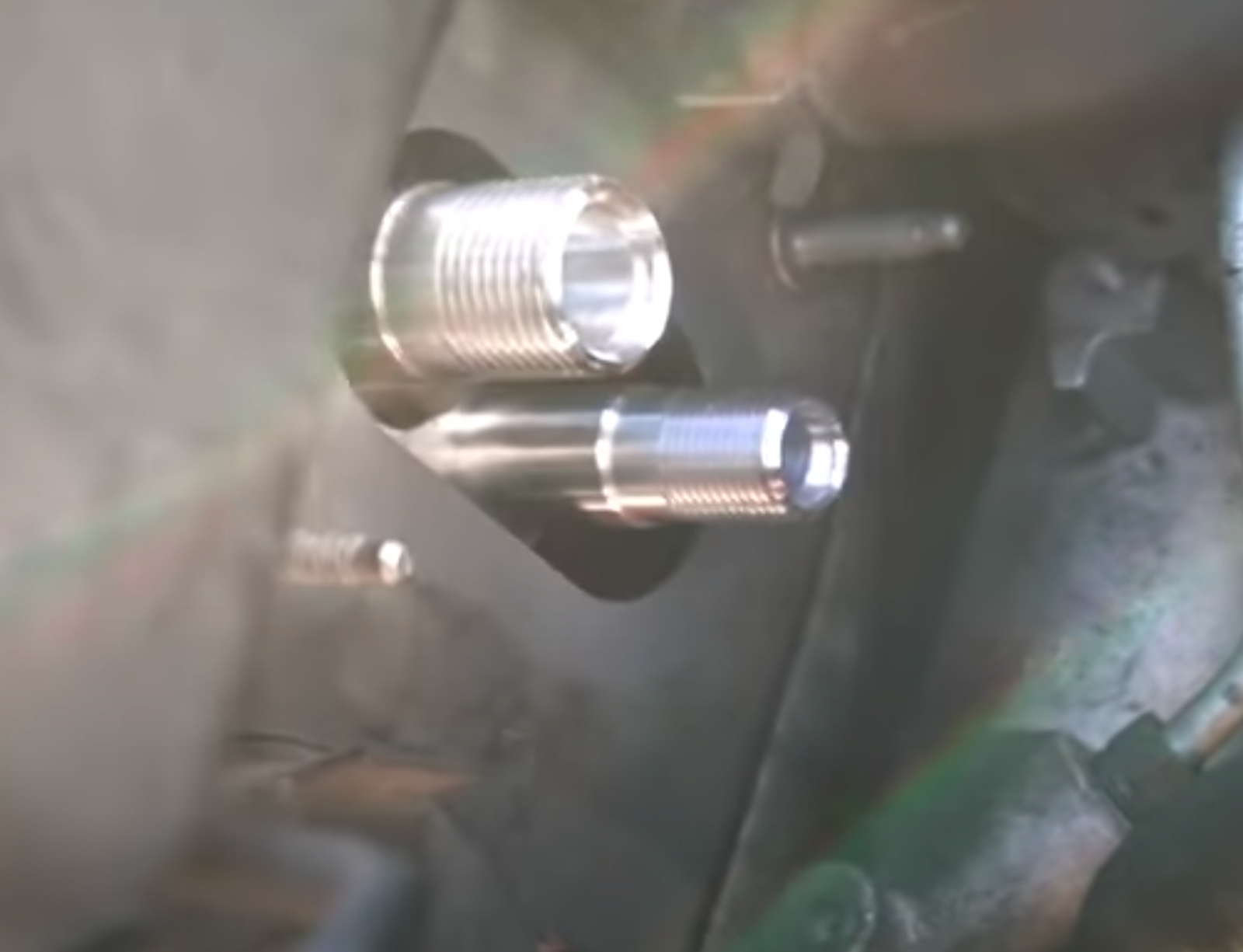 Heavy-duty AC line tuck kit for Acura RSX Type S R DC5 by Jack Spania Racing, designed for K20 K24 engines, includes fittings.