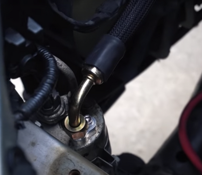 Heavy-duty AC line tuck kit for Acura RSX Type S R DC5 by Jack Spania Racing, designed for K20 and K24 engines.