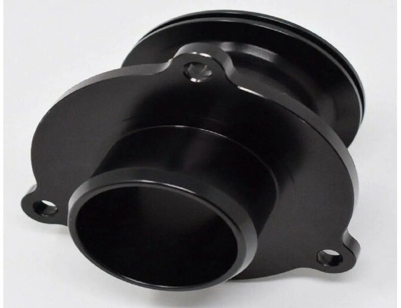 Jack Spania Racing turbo muffler delete for Audi S3, A3, VW Golf Gti, Gli, R MK7 1.8T 2.0T TSI engine parts, close-up view